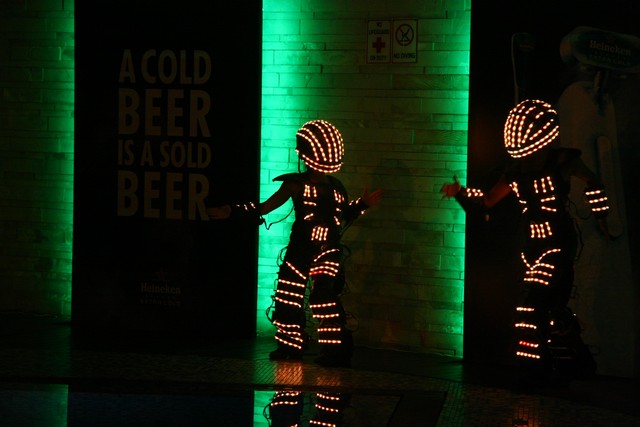 Launching of Heineken Fountain